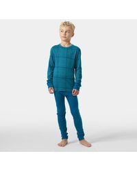 Helly Hansen - Junior's Hh Graphic Lifa Merino Midweight Base Layer Set - Lyst