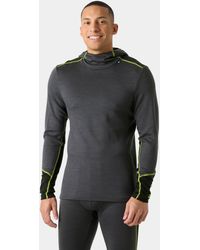 Helly Hansen - Lifa Merino Midweight 2-In-1 Base Layer Hoodie - Lyst