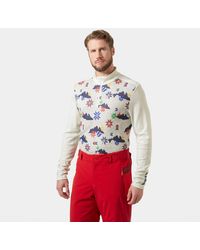 Helly Hansen - Lifa Merino Midweight 1/2 Zip Base Layer - Lyst