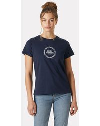 Helly Hansen - Core Graphic T-Shirt 2.0 Damen - Lyst