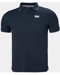 Helly Hansen - Polo kos stile nautico ad asciugatura rapida blu navy 2xl - Lyst