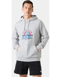 Helly Hansen - Core Graphic Hoodie - Lyst