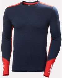 Helly Hansen - Lifa Merino Midweight Crew Base Layer - Lyst