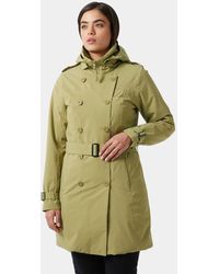 Helly Hansen - Urban Lab Welsey Insulated Trench Coat Green - Lyst