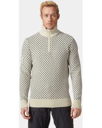 Helly Hansen - Arctic Ocean Icelander Wool Knit Half-zip Sweater - Lyst