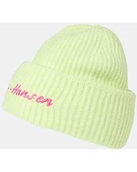 Helly Hansen - Soft Rib Berretto Verde - Lyst