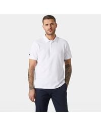 Helly Hansen - Crew Cotton Pique Quick-Dry Polo Shirt - Lyst