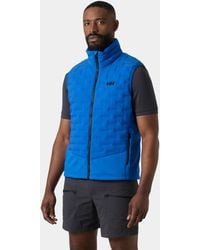 Helly Hansen - Hp Hybrid Stretch Insulator Vest Blu - Lyst