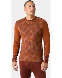 Helly Hansen - Lifa Merino Midweight Crew Base Layer - Lyst