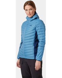 Helly Hansen - Verglas Hooded Down Hybrid Insulator Jacket Blue - Lyst