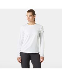 Helly Hansen - Hh Tech Crew Long Sleeve 2.0 Mujer - Lyst