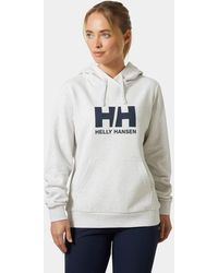 Helly Hansen - Hh® logo hoodie 2.0 blanc - Lyst