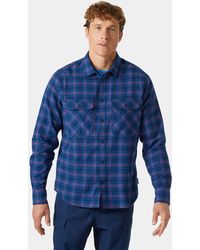 Helly Hansen - Lokka Organic Flannel Shirt Mens - Lyst