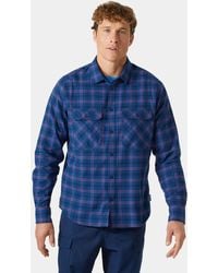 Helly Hansen - Lokka Organic Flannel Shirt Mens - Lyst