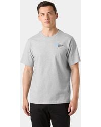 Helly Hansen - The Ocean Race T-Shirt 2.0 Homme Gris - Lyst