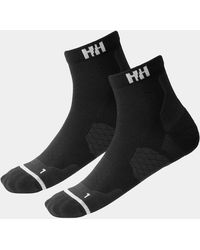 Helly Hansen - 2 paires de chaussettes trail noir - Lyst