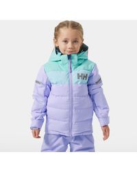 Helly Hansen - Kids' Vertical Insulated Giacca Da Sci Viola - Lyst