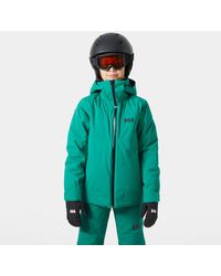 Helly Hansen - Juniors' Alpha Giacca Da Sci Verde - Lyst