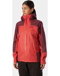 Helly Hansen - Verglas 2l shell jacket rouge - Lyst