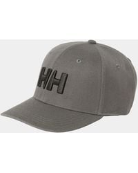 Helly Hansen - Casquette Unisexe Hh Brand Gris - Lyst