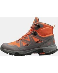 Helly Hansen - Cascade Helly Tech Waterproof Mid Cut Scarpone Da Trekkings Arancione - Lyst