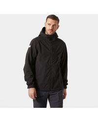 Helly Hansen - Men's Paramount Athletic Cut Softshell Jacket Black - Lyst