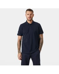 Helly Hansen - Crew Cotton Pique Quick-Dry Polo Shirt - Lyst