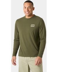 Helly Hansen - Skog Graphic Long Sleeve Tee - Lyst