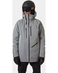 Helly Hansen - Graphene Infinity 3-in-1 Ski Jacket Grey - Lyst
