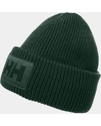 Helly Hansen - Hh Box Cuff Beanie Green Std - Lyst