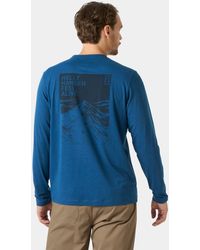 Helly Hansen - Skog Graphic Long Sleeve Tee - Lyst