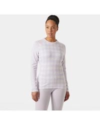 Helly Hansen - Lifa Merino Midweight Graphic Crew Base Layer - Lyst