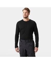 Helly Hansen - Hh Durawool Long Sleeve Henley Hombre - Lyst