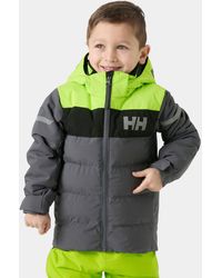 Helly Hansen - Kids' Vertical Insulated Giacca Da Sci Grigio - Lyst