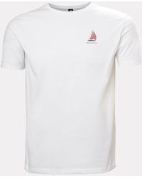 Helly Hansen - Shoreline T-Shirt 3.0 Bianco - Lyst