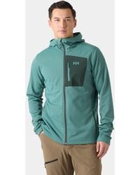 Helly Hansen - Versalite Hooded Pile Giacca Verde - Lyst