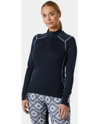 Helly Hansen - Lifa Merino Midweight 1/2 Zip Base Layer - Lyst