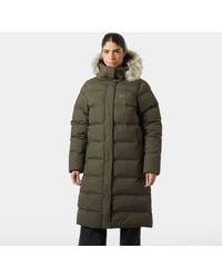Helly Hansen - Aria Long Parka Femme Vert - Lyst