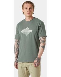 Helly Hansen - Skog Recycled Graphic T-Shirt - Lyst