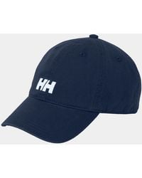 Helly Hansen - Logo Baumwoll-Baseballkappe - Lyst