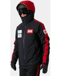 Helly Hansen - World Cup Infinity Insulated Ski Jacket Black - Lyst