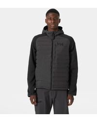 Helly Hansen - Giacca Isolante Ibrida Arctic Ocean Uomo Nero - Lyst