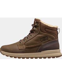 Helly Hansen - Kelvin Lx Waterproof Leather Boots Brown - Lyst