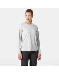 Helly Hansen - Hh Tech Crew Long Sleeve 2.0 Mujer - Lyst