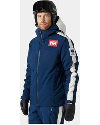 Helly Hansen - World Cup Infinity Insulated Ski Jacket Blue - Lyst