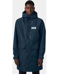 Helly Hansen - rigging Insulated Raincoat Navy - Lyst