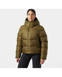 Helly Hansen - Veste En Duvet Femme Essence Marron - Lyst