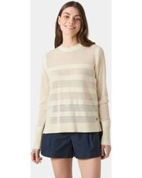 Helly Hansen - Portofino Knit Felpa Bianco - Lyst