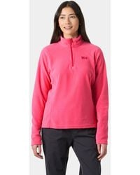 Helly Hansen - Daybreaker Half-Zip Pile Rosa - Lyst