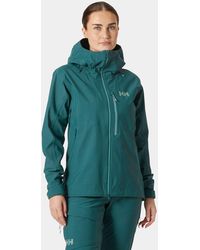 Helly Hansen - Verglas Backcountry Ski Shell Jacket Green - Lyst